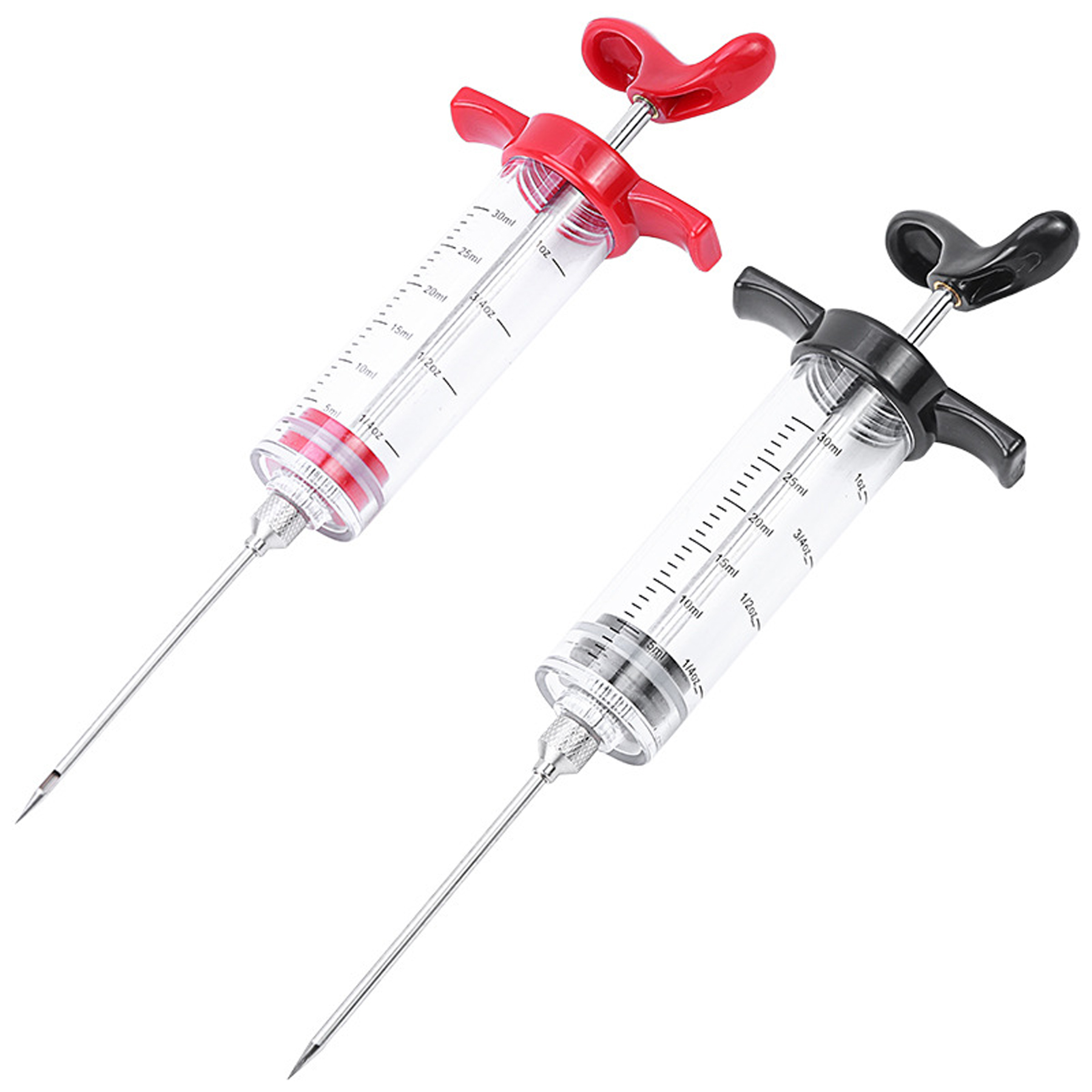 BBQ Marinade Injector Syringe with Screw-on Needle, custom kitchen gadget with logo imprint 2