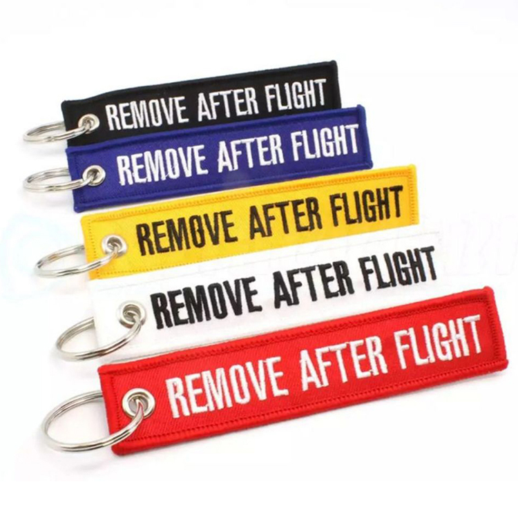 Embroidery Luggage Keychain Tag 2