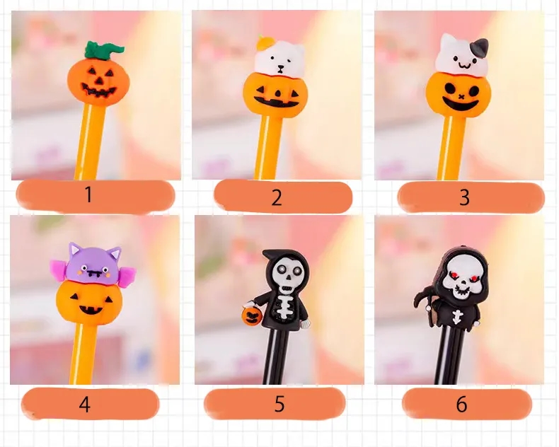 Halloween Pumpkin Skull Heads Ghost Pen 1