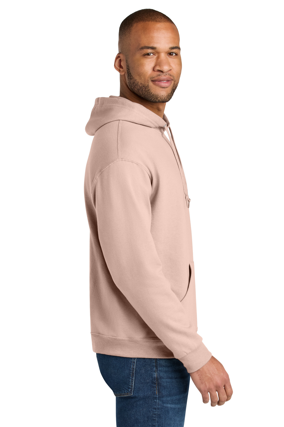 Jerzees Ultimate Unisex CVC Ring Spun Hooded Sweatshirt IC49M 36