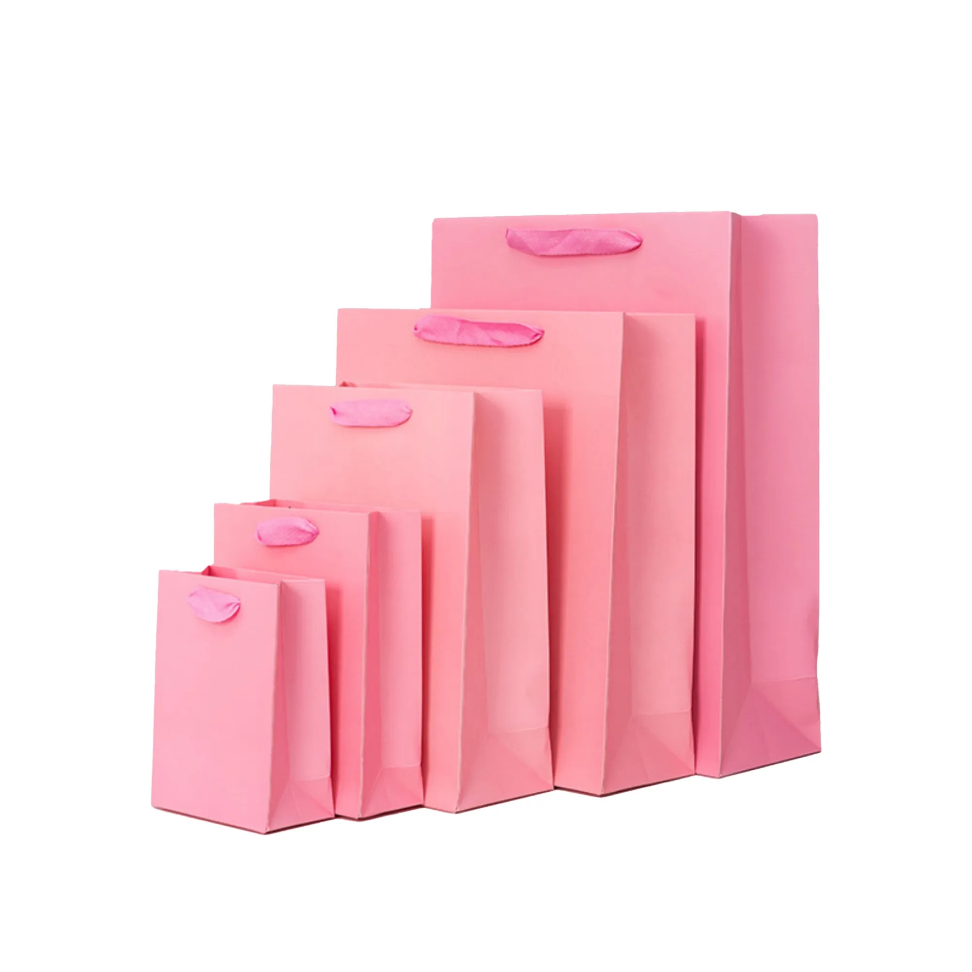 Thickened White Card Coated Paper Bags MOQ50 3
