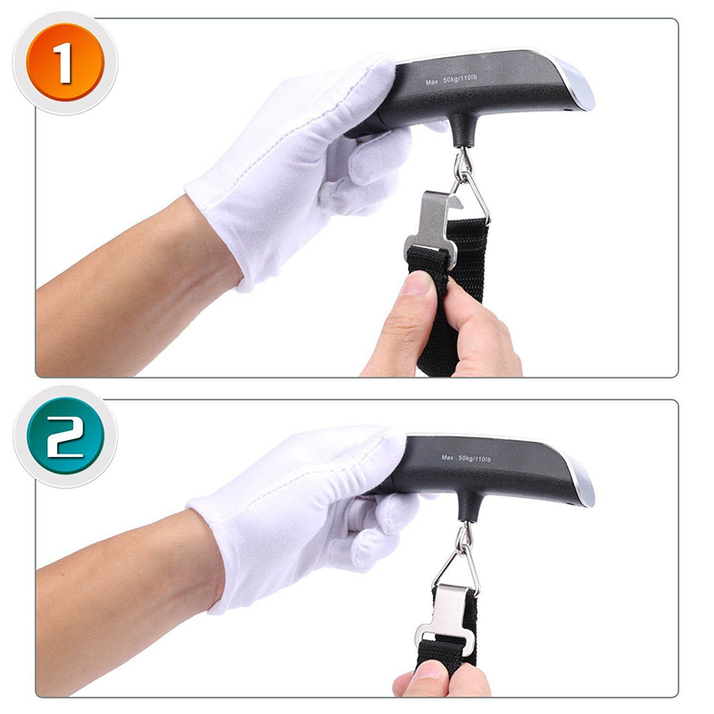 Portable Handheld Baggage T Type Electronic Scale 7