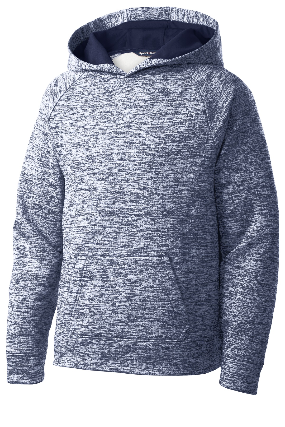 Sport-Tek Youth PosiCharge Electric Heather Fleece Hooded Pullover. YST225 32