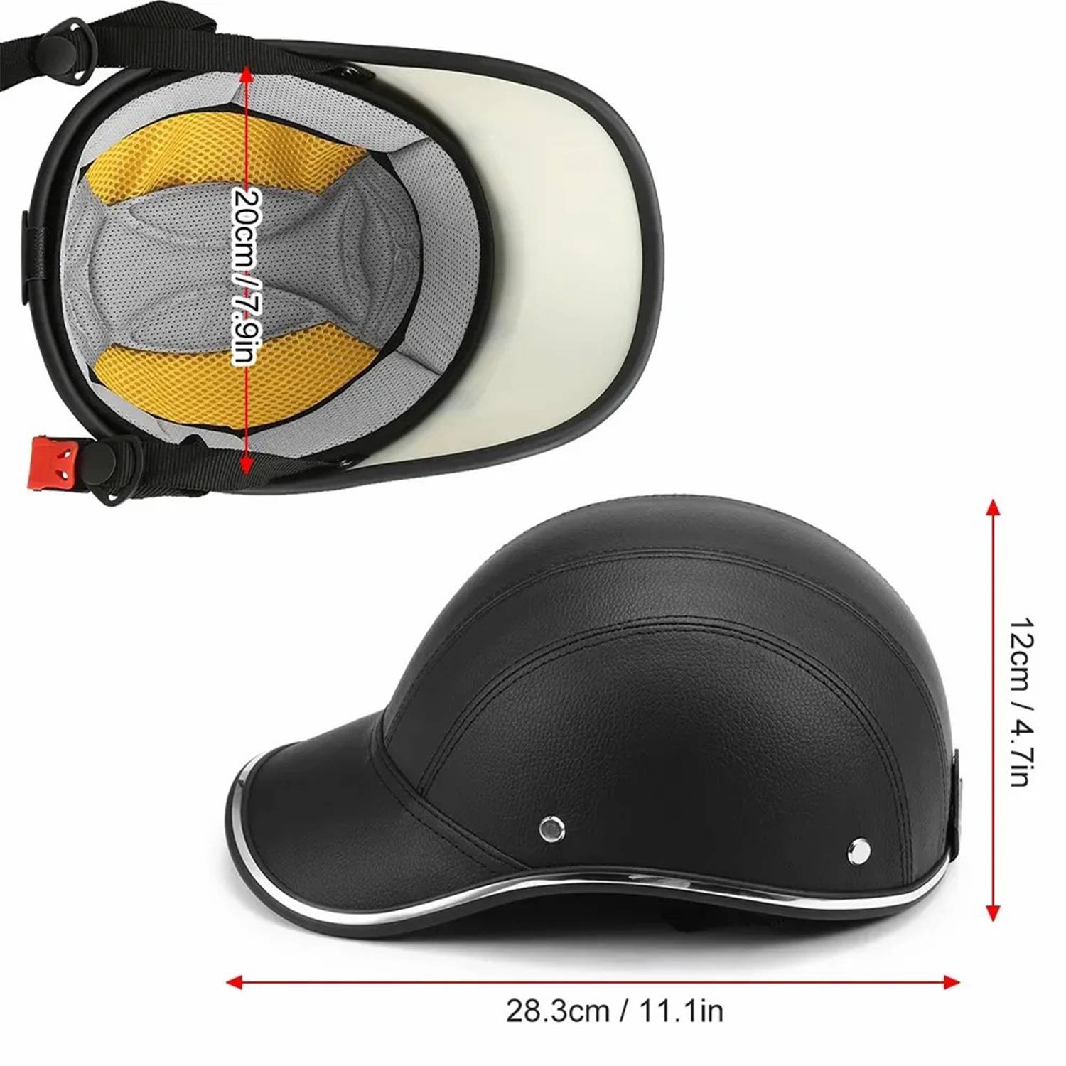 Plaid Pattern Safety Helmet 3