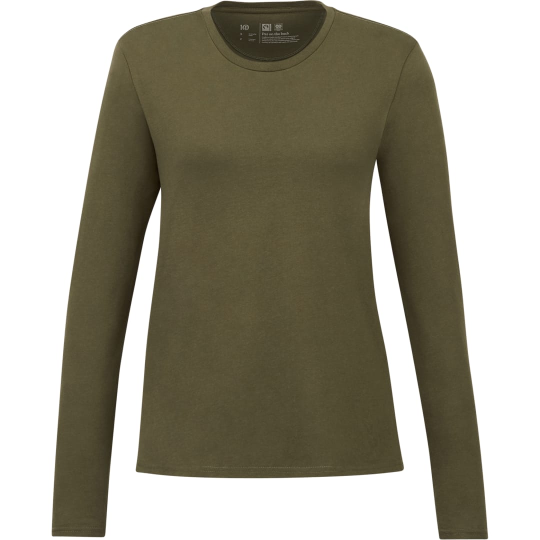 tentree Organic Cotton Longsleeve Tee - Women's 55