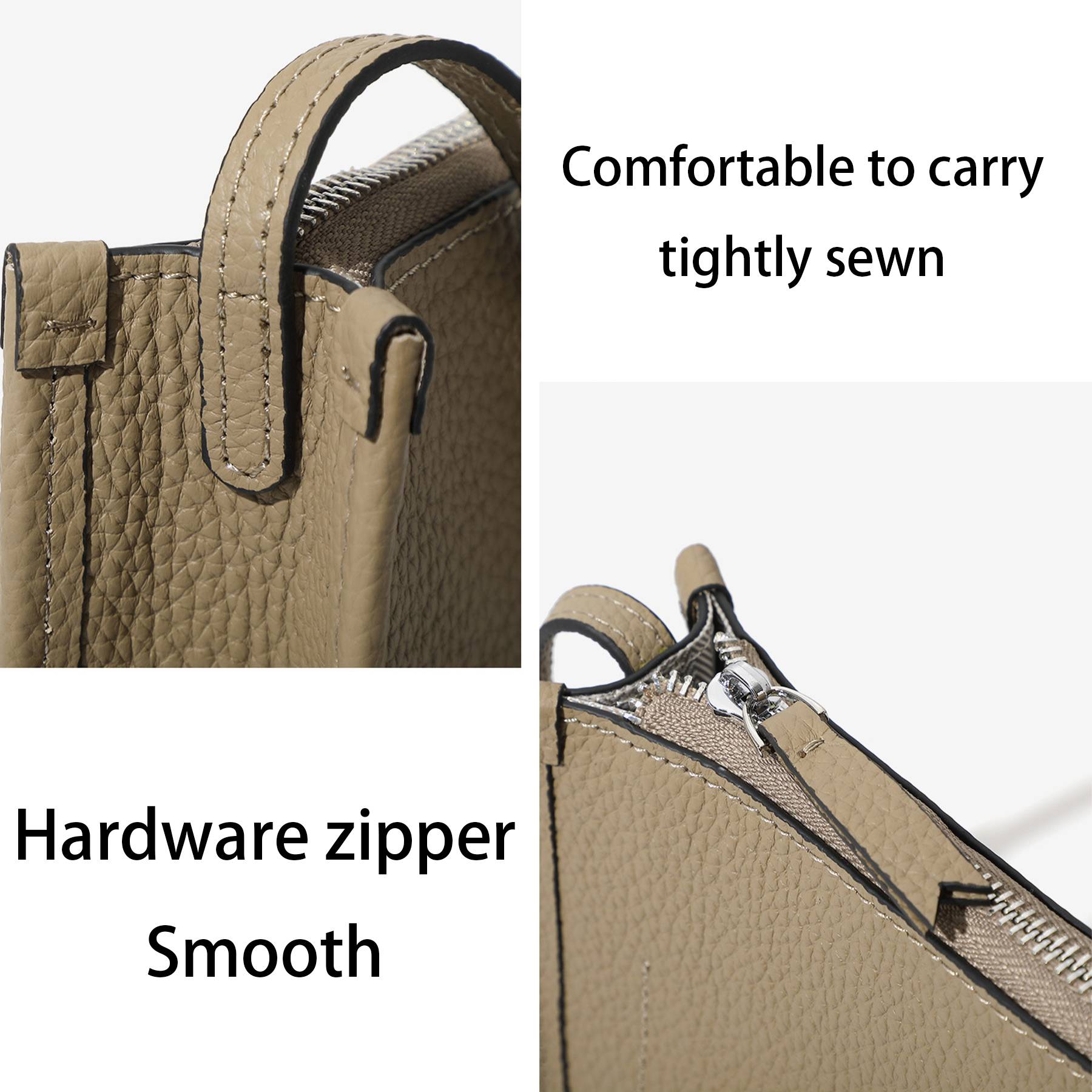 Genuine Leather Stylish and versatile cross-body bag 6