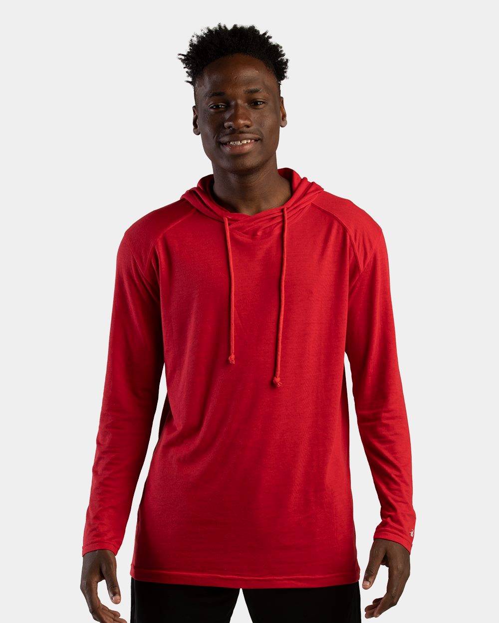 Men's Tri-Blend Surplice Hooded Long Sleeve T-Shirt - 4905 59