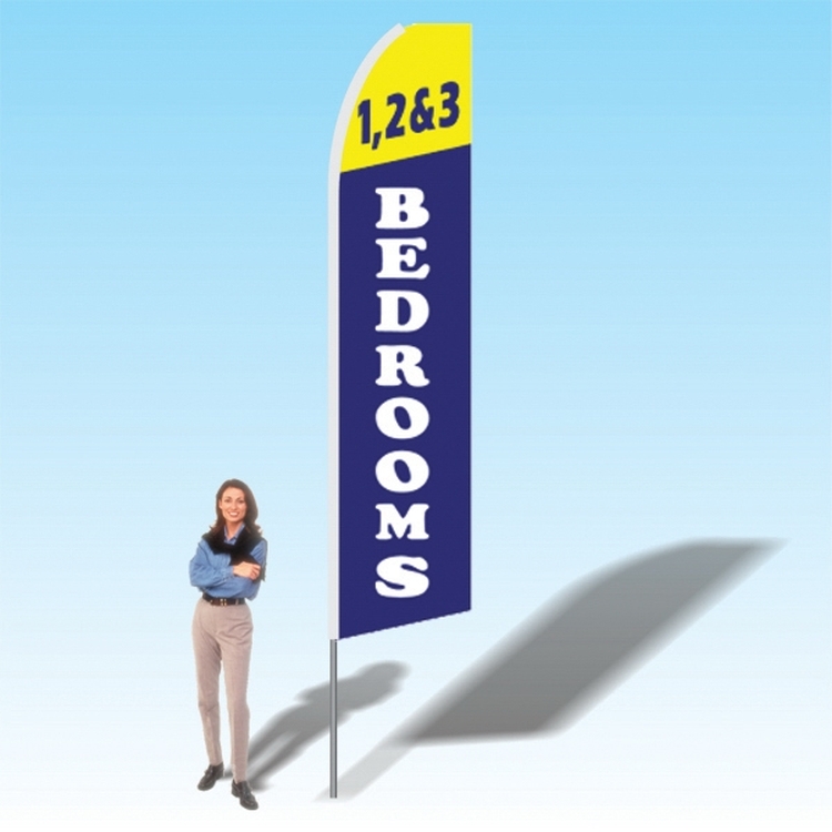 15FT 12and3 Bedrooms Advertising Banner Flag 2