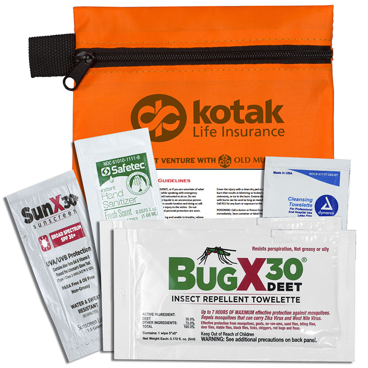 'Stay Safe Kit' 5 Piece Insect Repellent Kit in Zipper Pouch 26