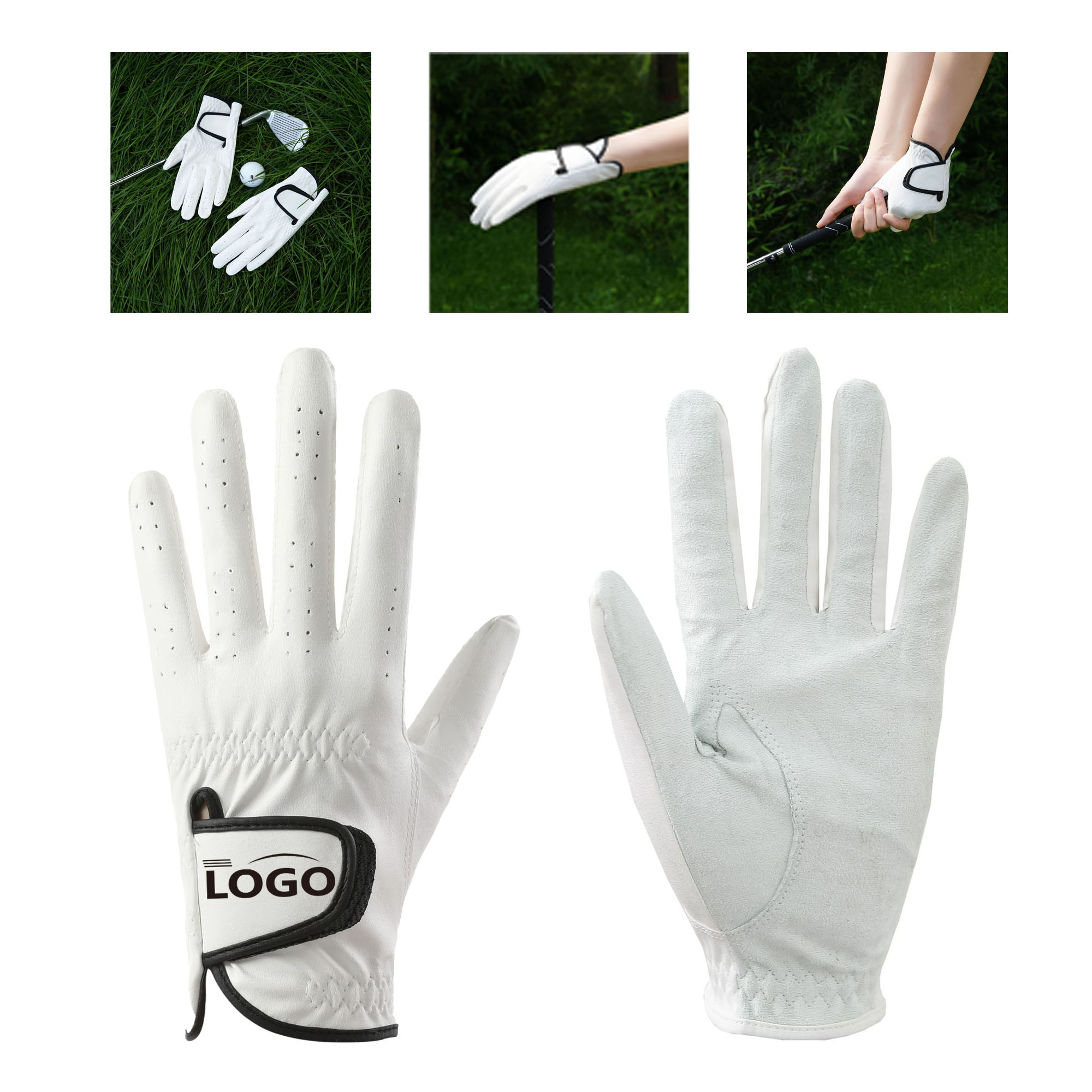 MOQ 15 Custom Left Hand Golf Glove 1