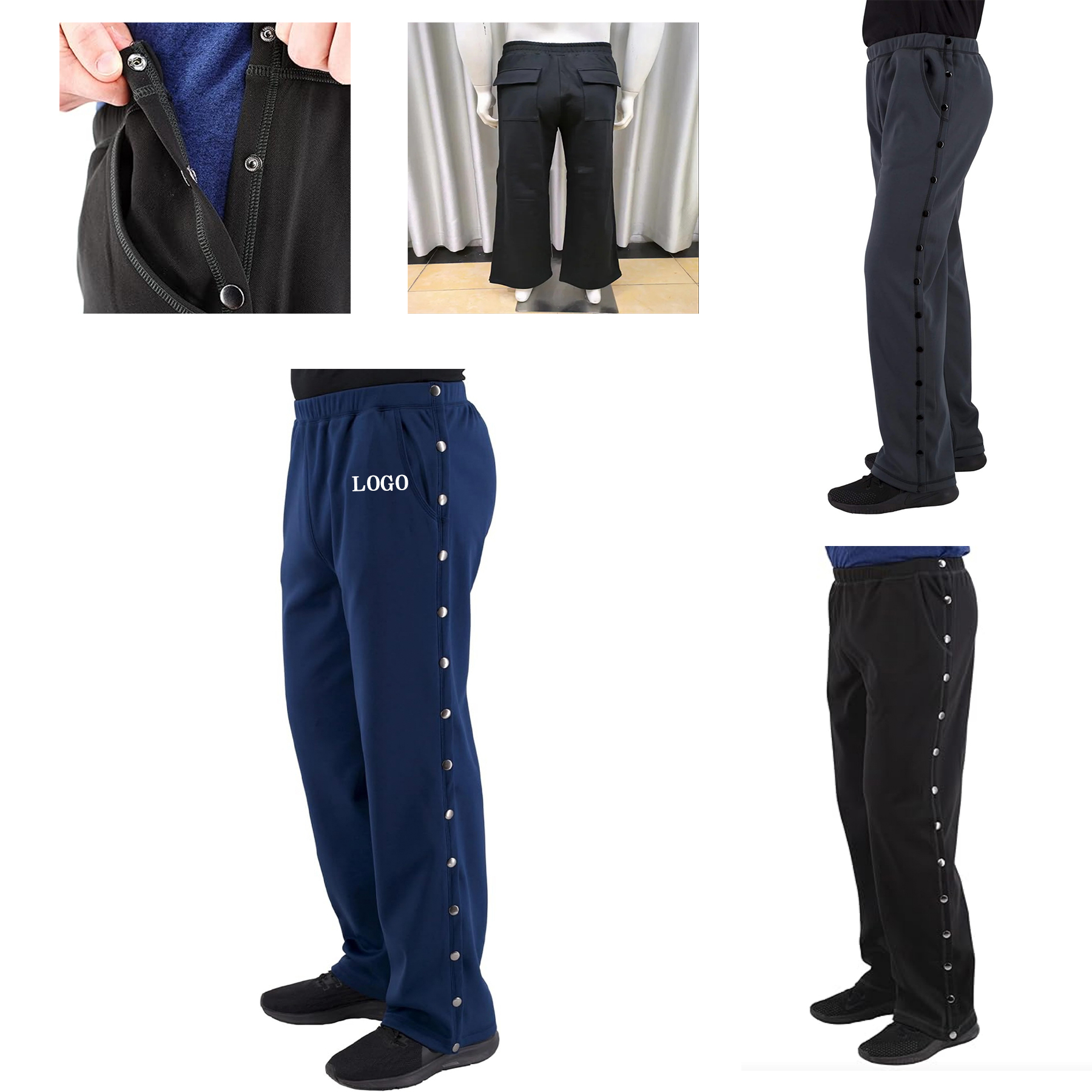 Post Surgery Tearaway Pants 5