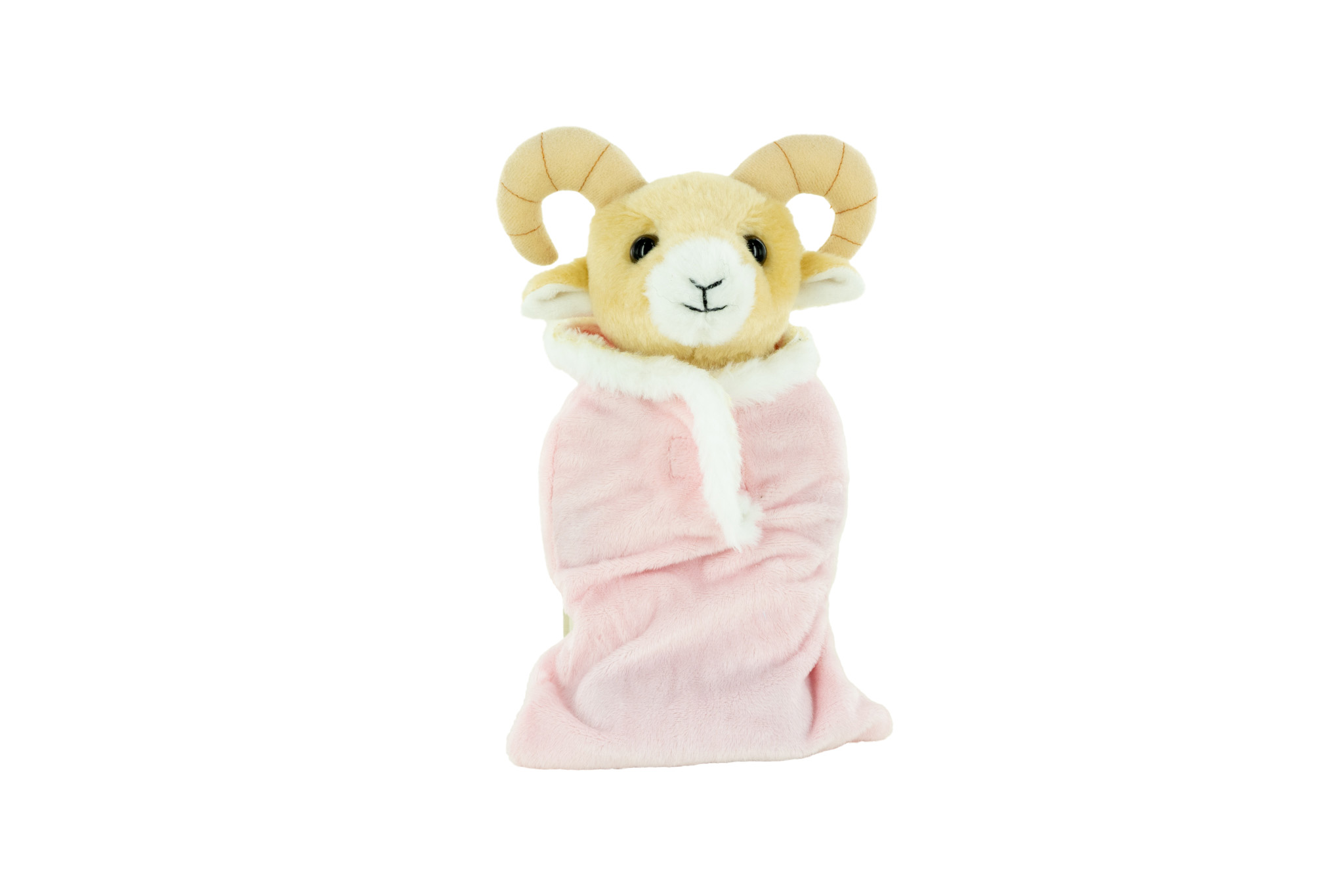 Plush Ram with a Sleeping Bag 2