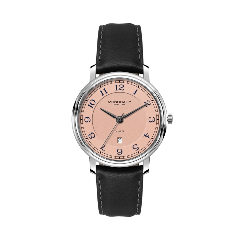 32MM, SS,  SILVER CASE,  3-HAND MVT, DTE