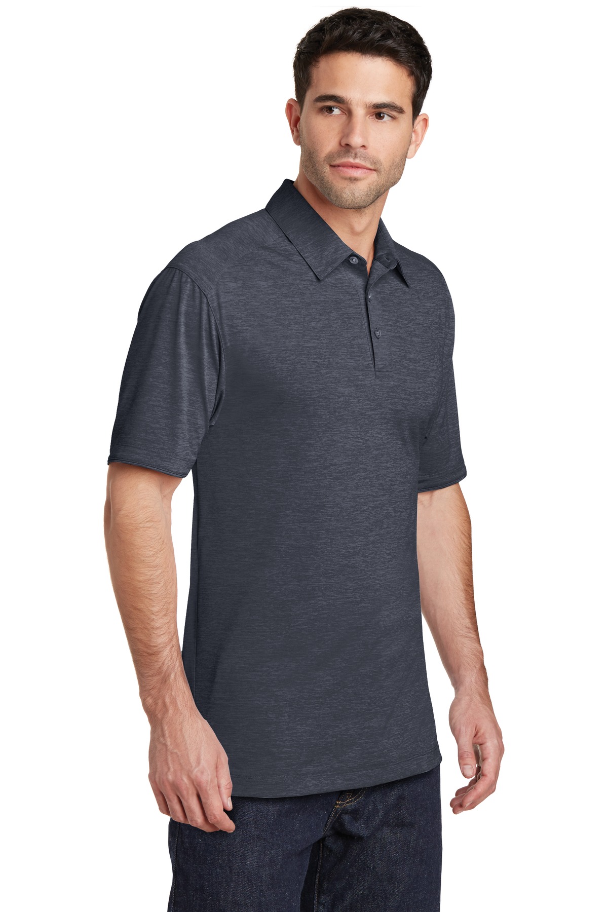 Digi Heather Performance Polo