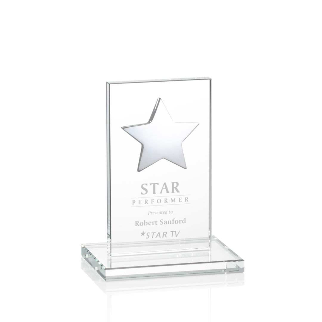 Dallas Star Award - Clear/Silver 4