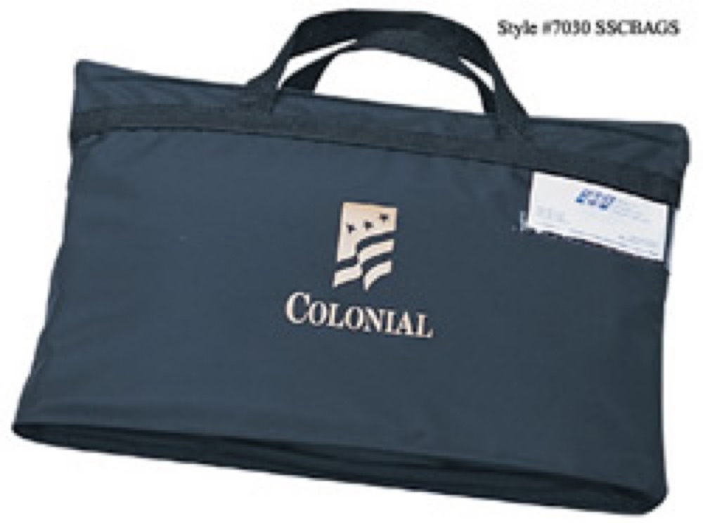 200 Denier Nylon Deluxe Semi-Flat Portfolio 1