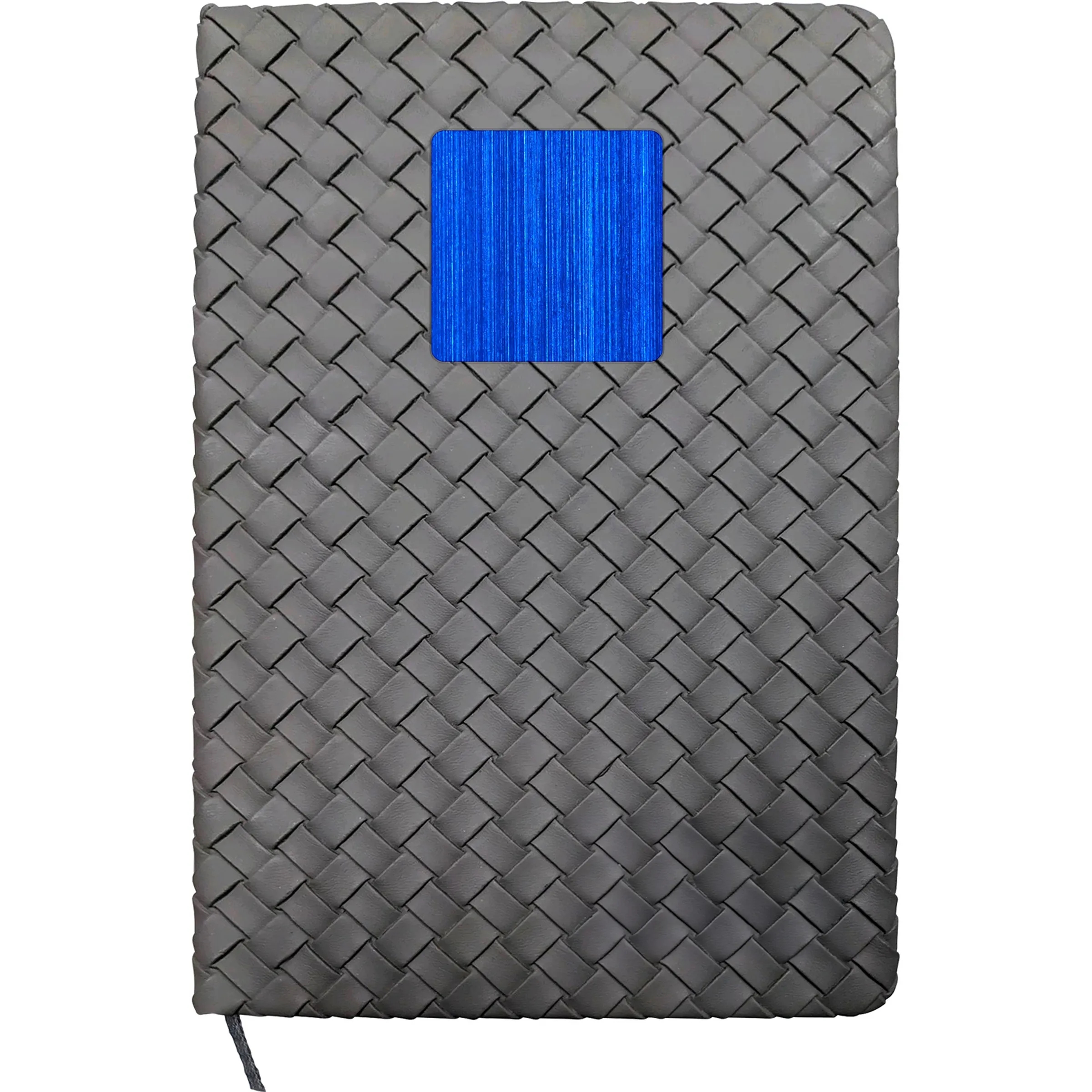 Woven Notebook with Metal Accent 9