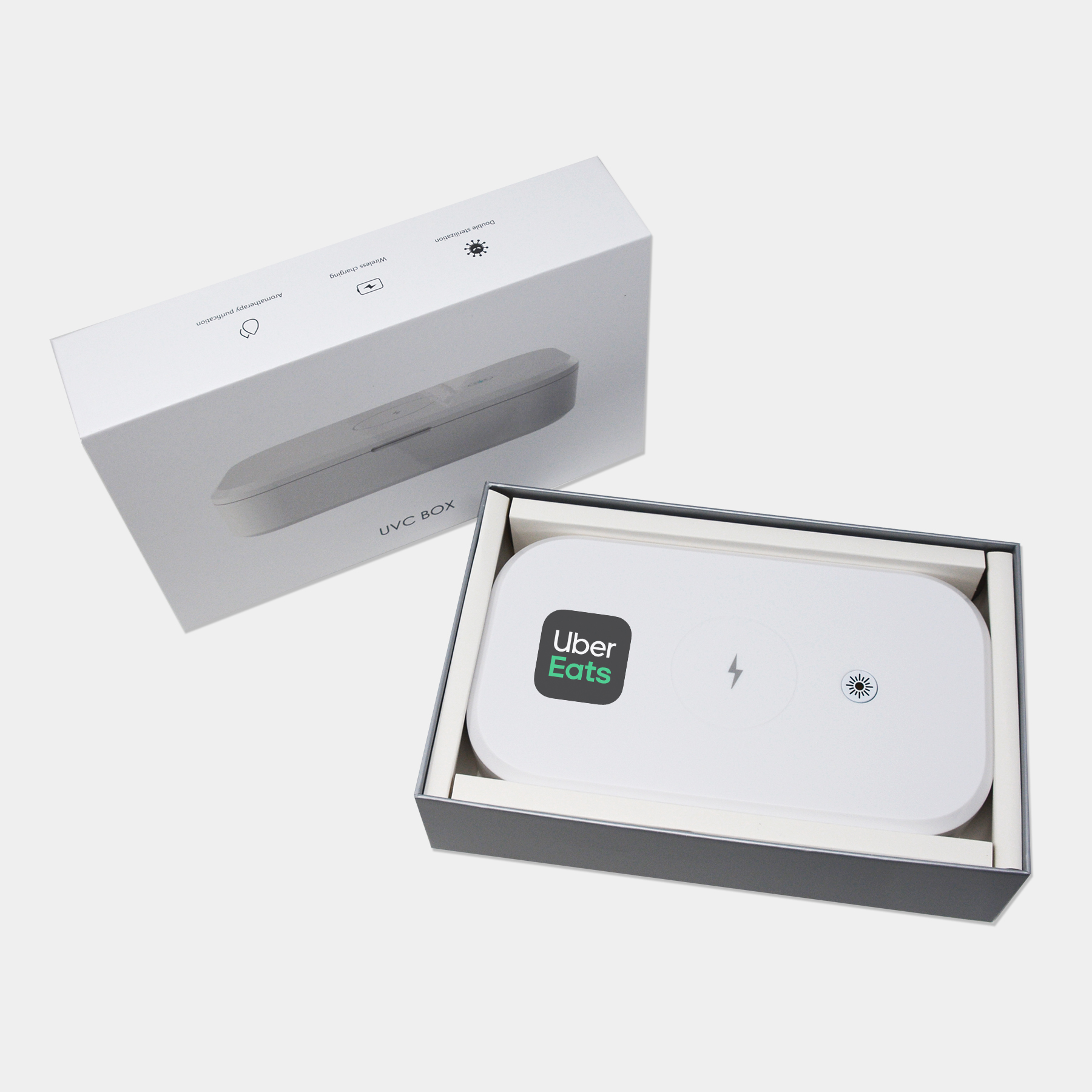 UVC Box - Ultraviolet Sterilizer and wireless phone charger 10