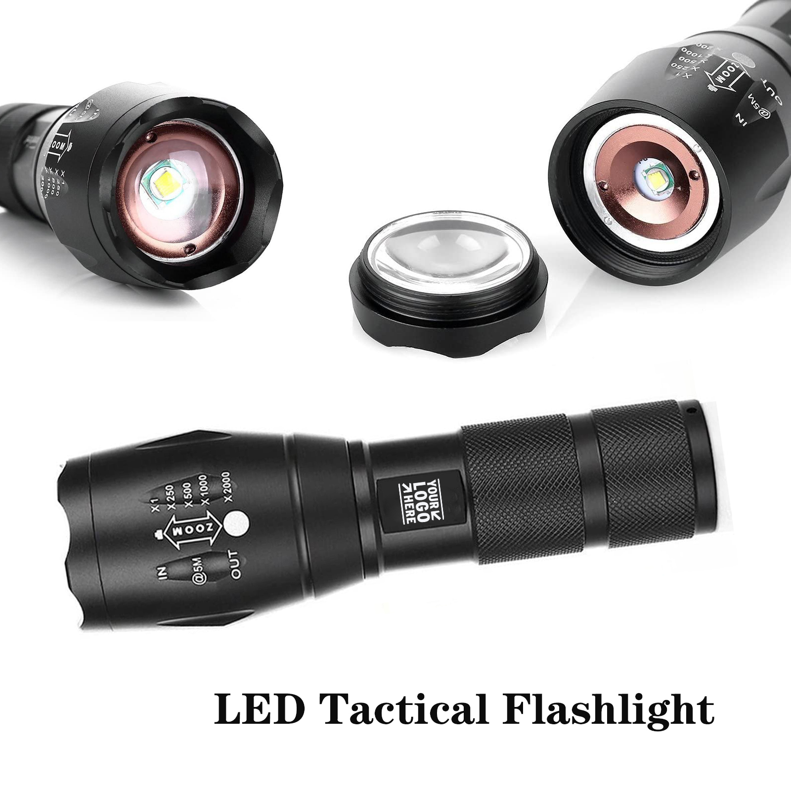 LED Tactical Flashlight 2