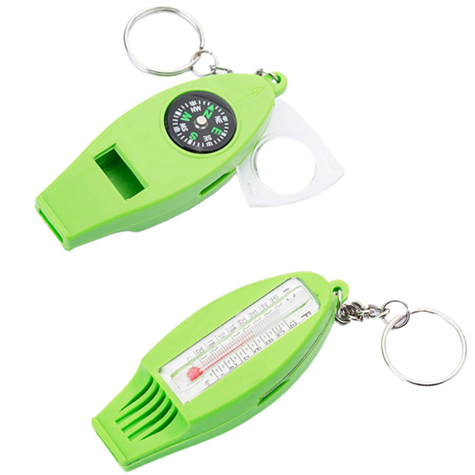 ABS Compass Whistle Keychain 1