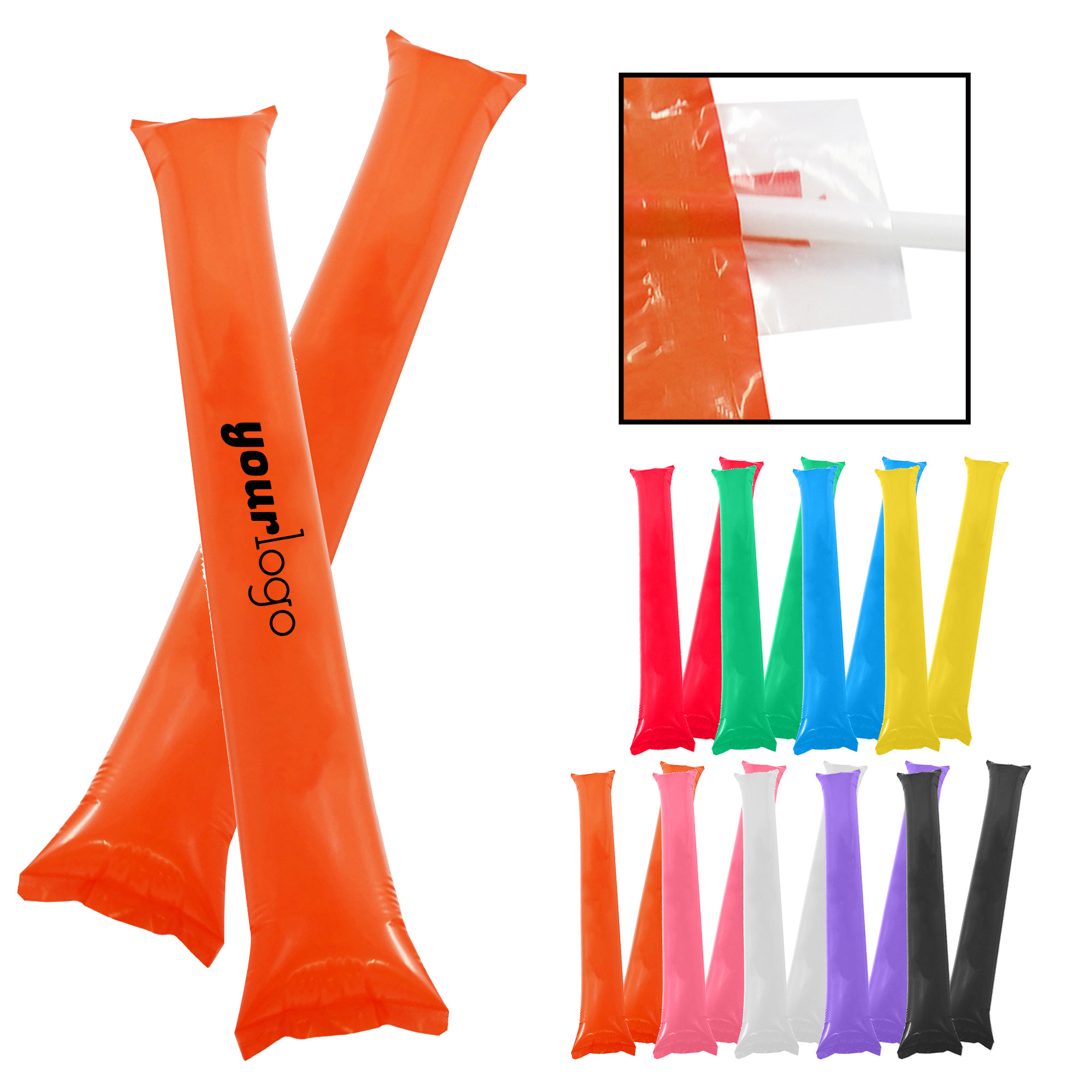 Inflatable Clap Cheering Stick for Sports Events 2