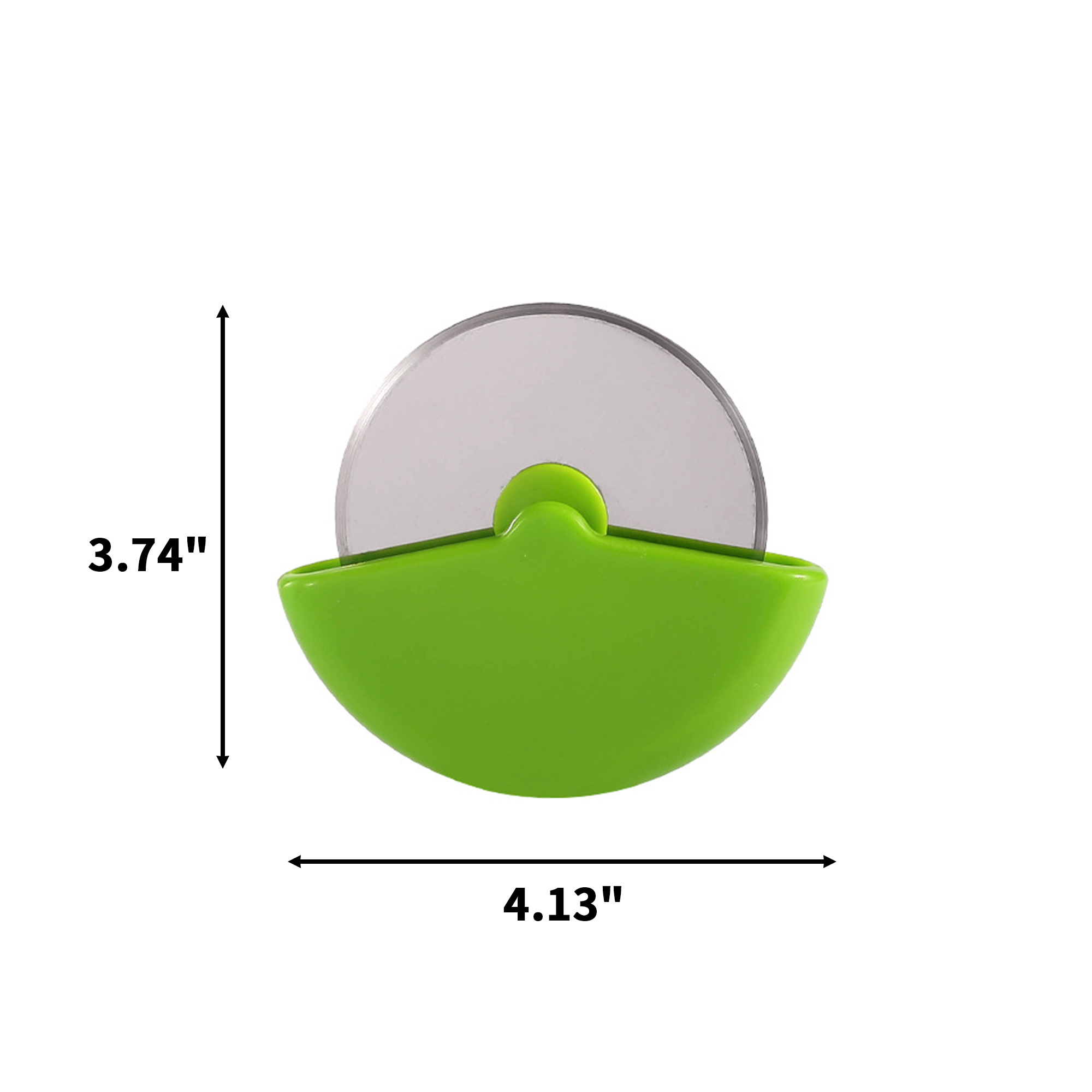Stainless Steel Pizza Wheel Cutter With Guard 5