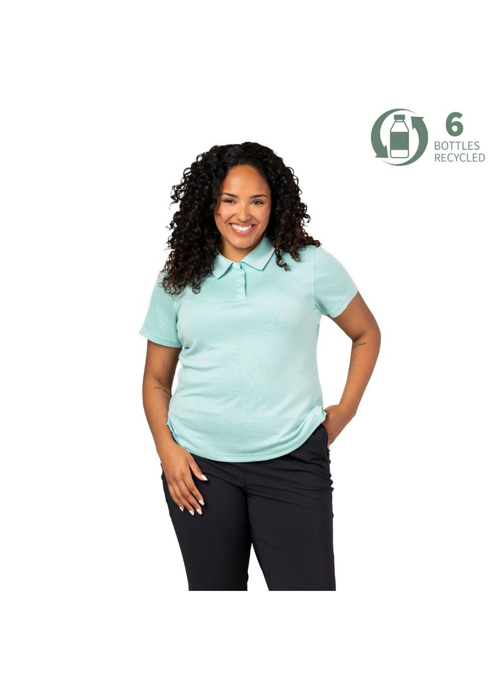 Storm Creek Women's Renewer Poly/Lyocell Blend Short Sleeve Polo