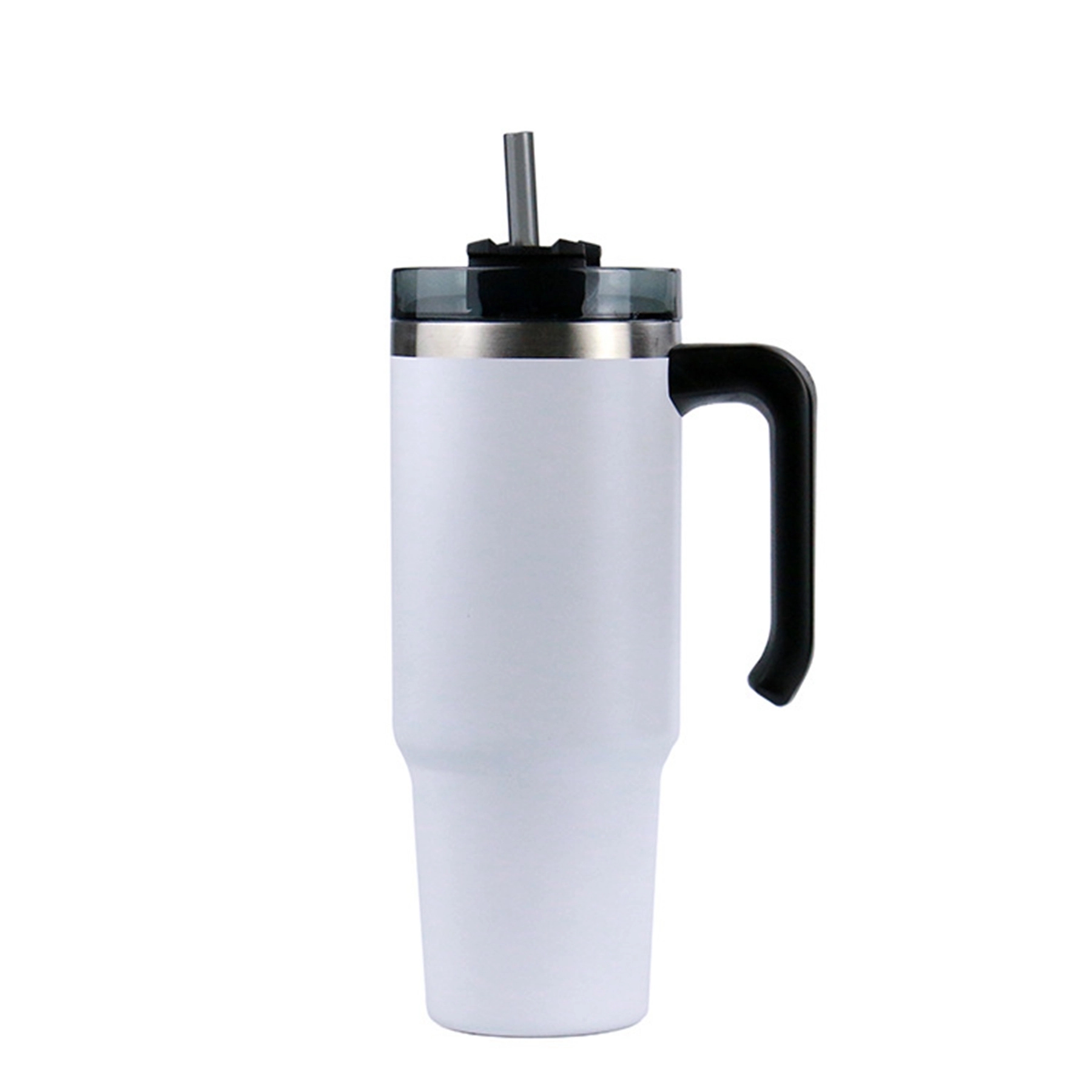 30 Oz. Double Wall Stainless Steel Vacuum Mug with Handle 10