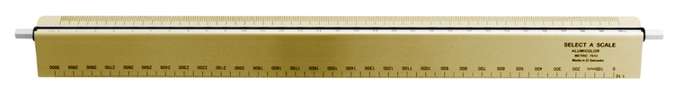 30cm Metric Select-A-Scale (TM) Drafting Scale 8