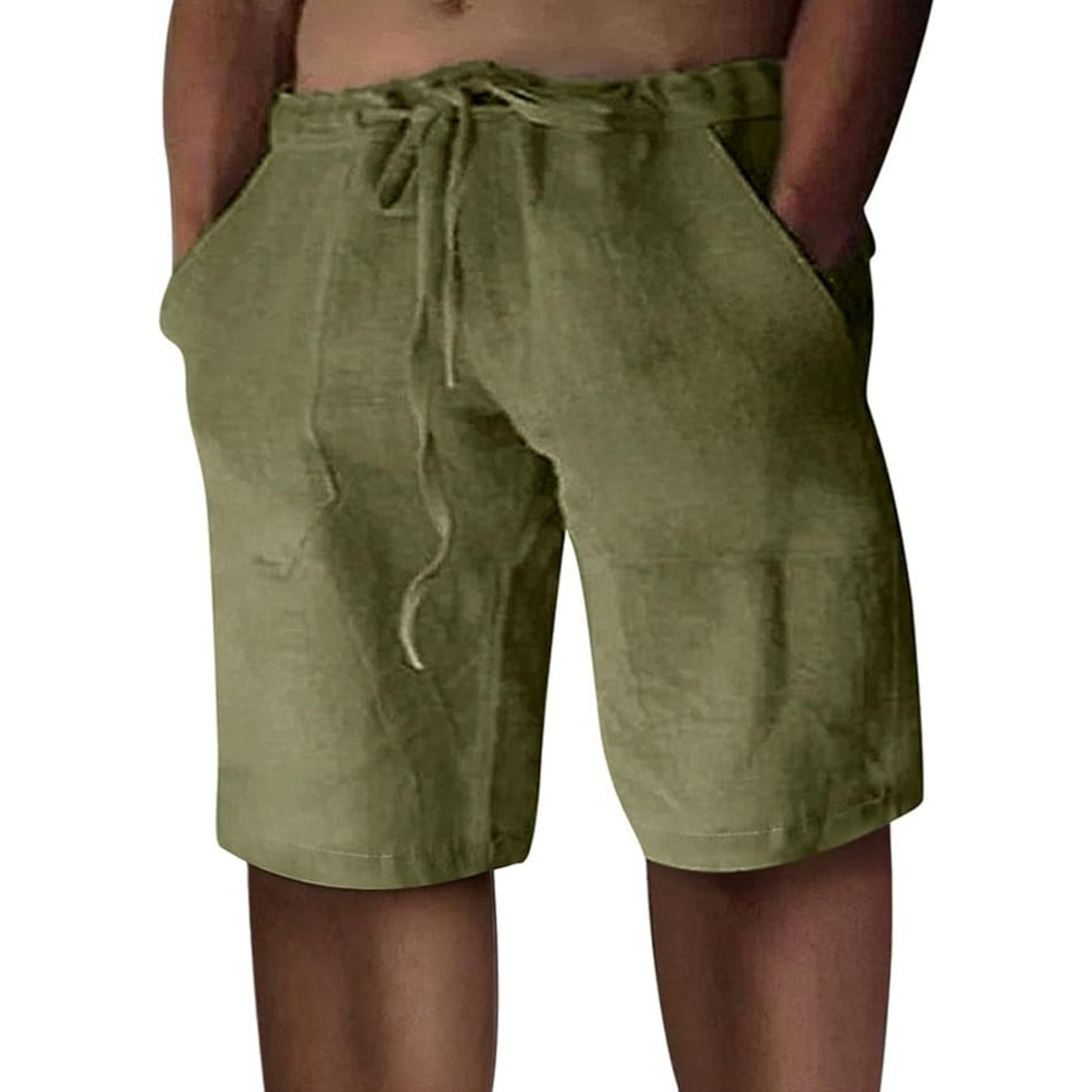 Men Linen Shorts 12