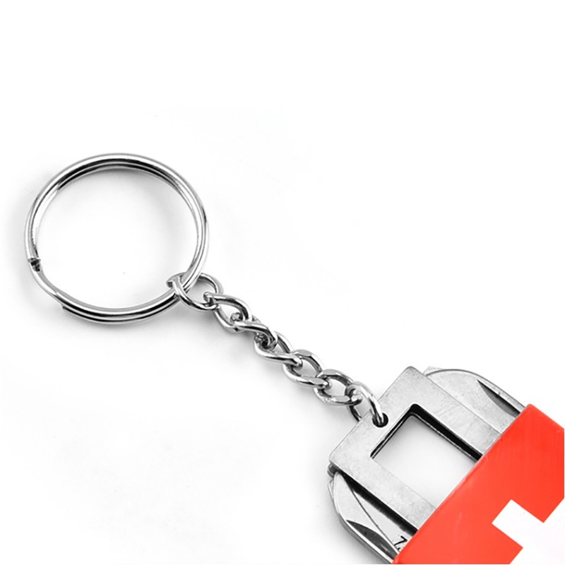 Stainless Steel Key Chain Pocket Multi-Tool 5