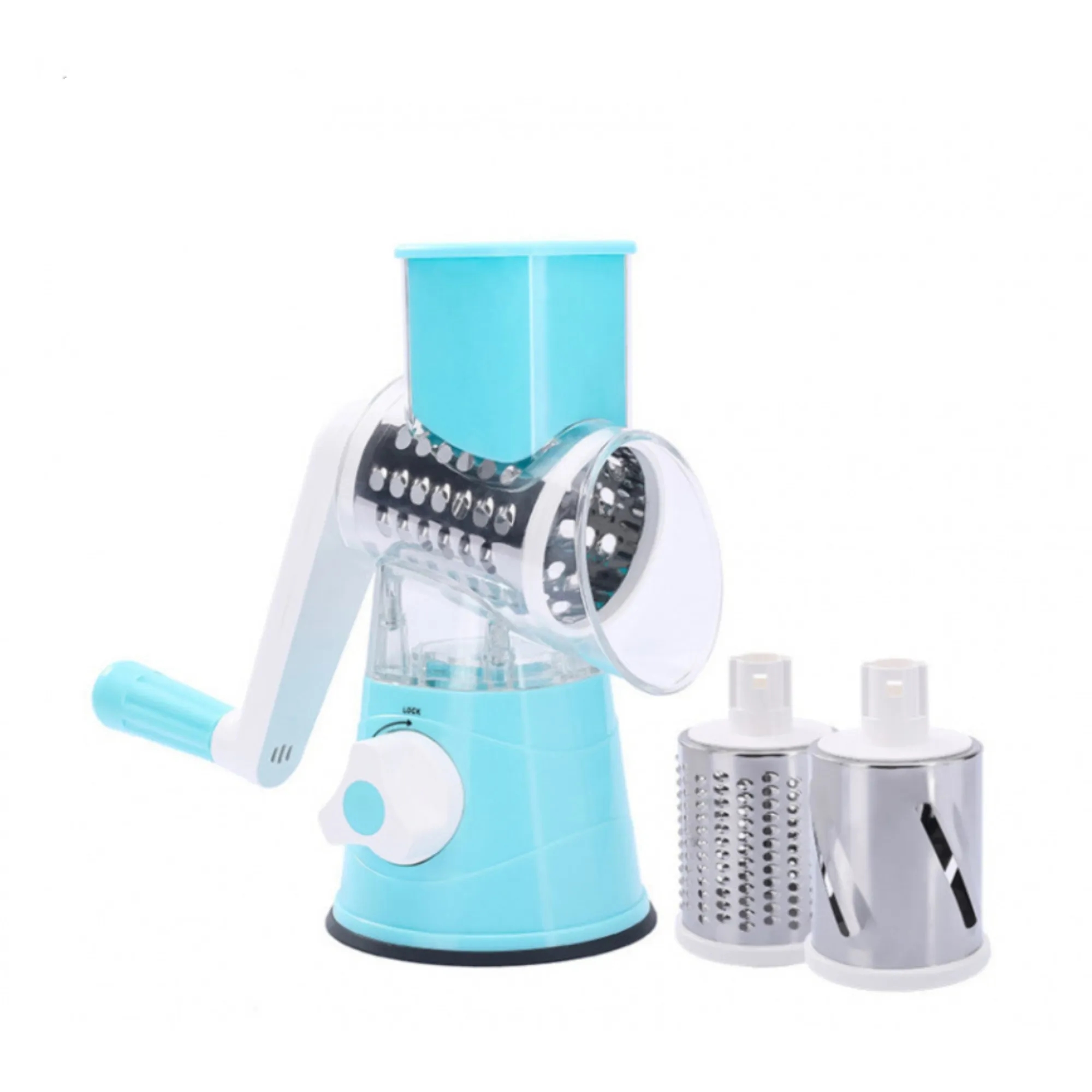 Manual Hand-Crank Roller Vegetable Slicer Shredder 4