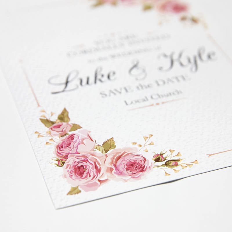 Custom Full Color 5 X 7 Inch Invitation Cards 19