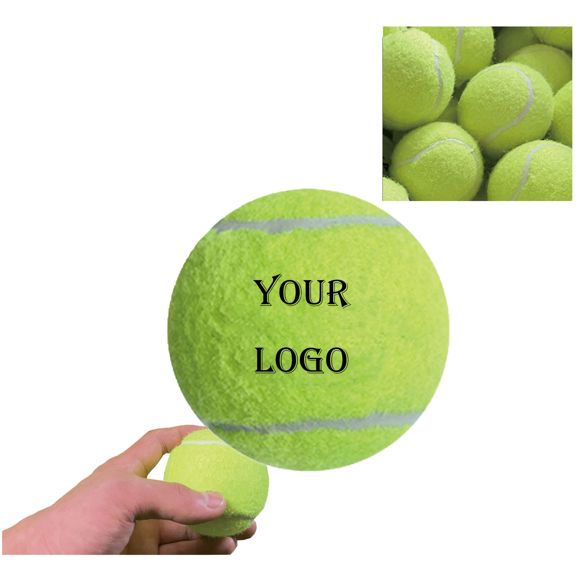 Rubber Tennis Ball 3