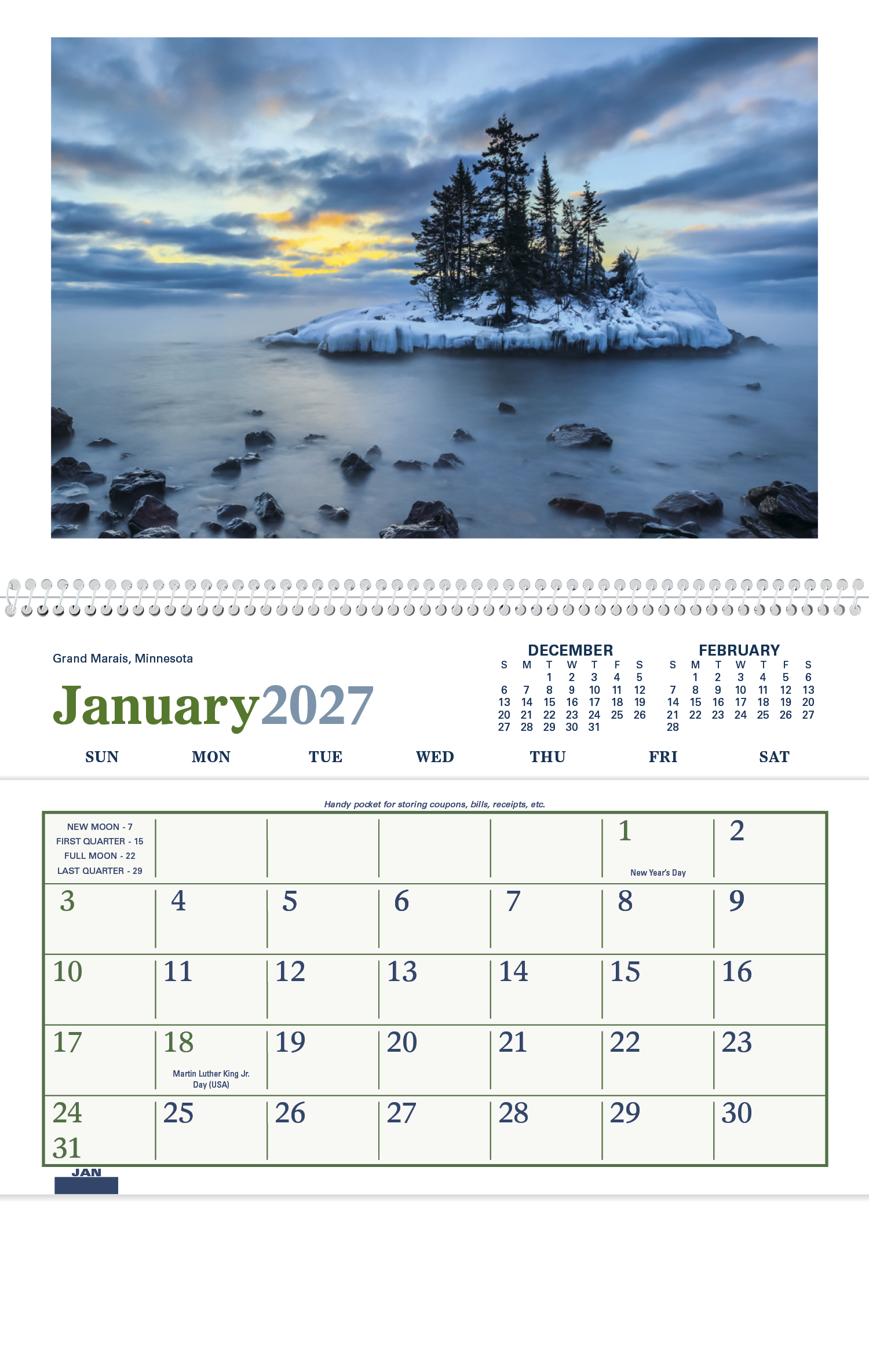 Triumph® Calendars Beautiful America Pocket Calendar 42