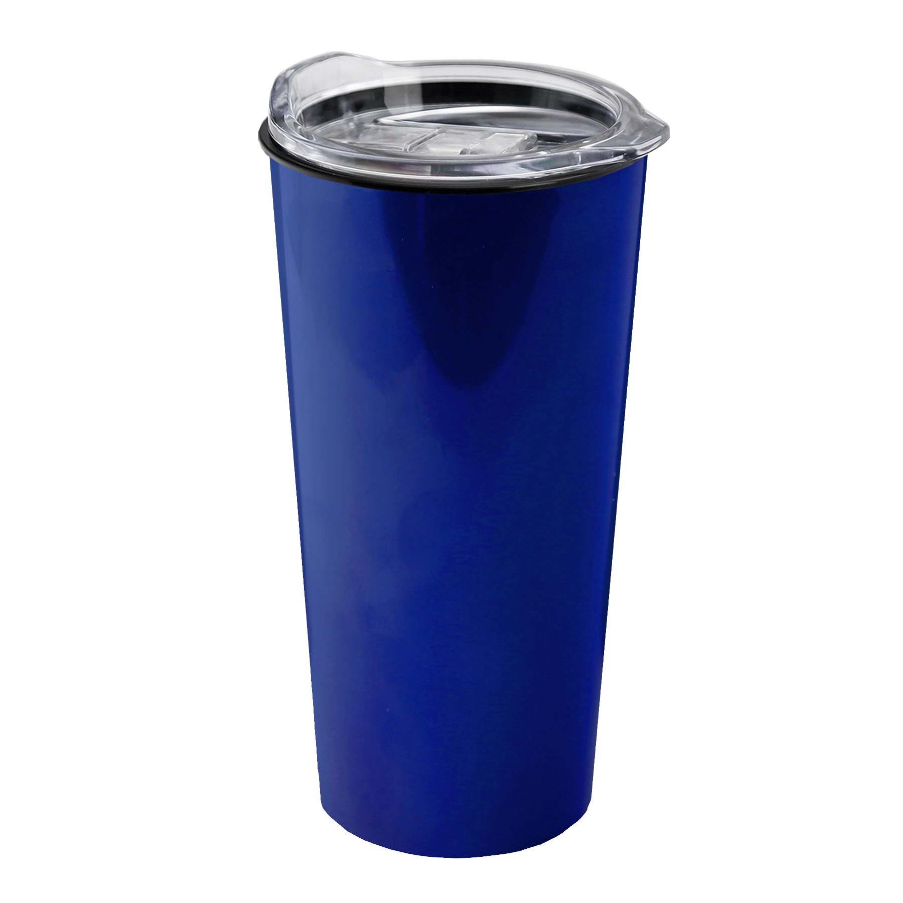 The Explorer - 18 oz. Metallic Travel Tumbler with Clear Se 1