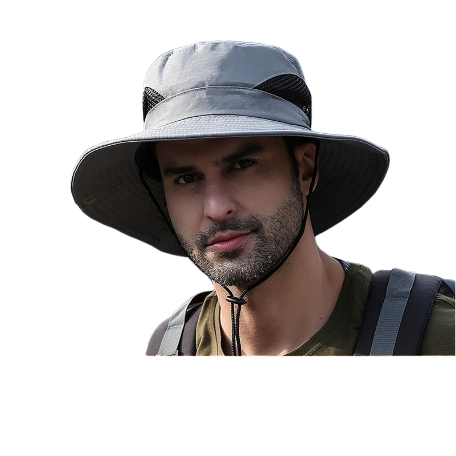 Waterproof Wide Brim Bucket Hat 7