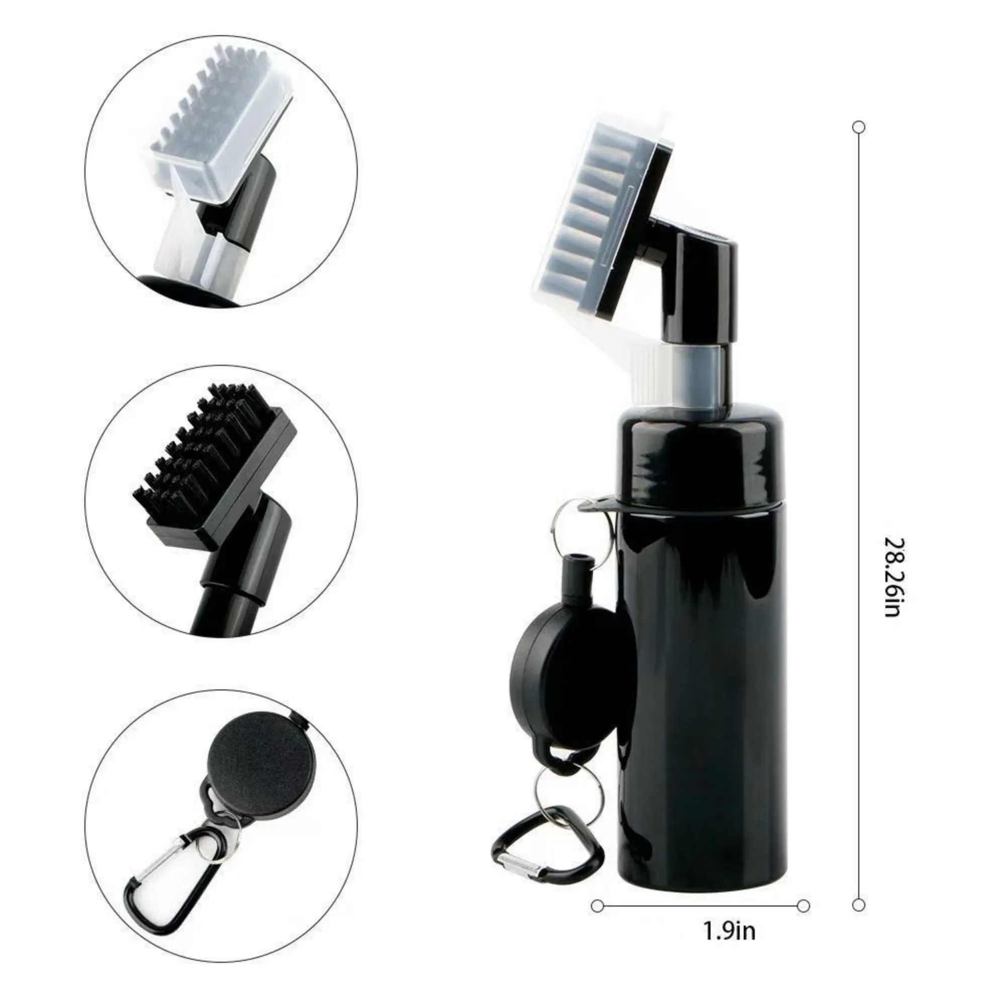 Golf Club Scrubber with Water Storage 7
