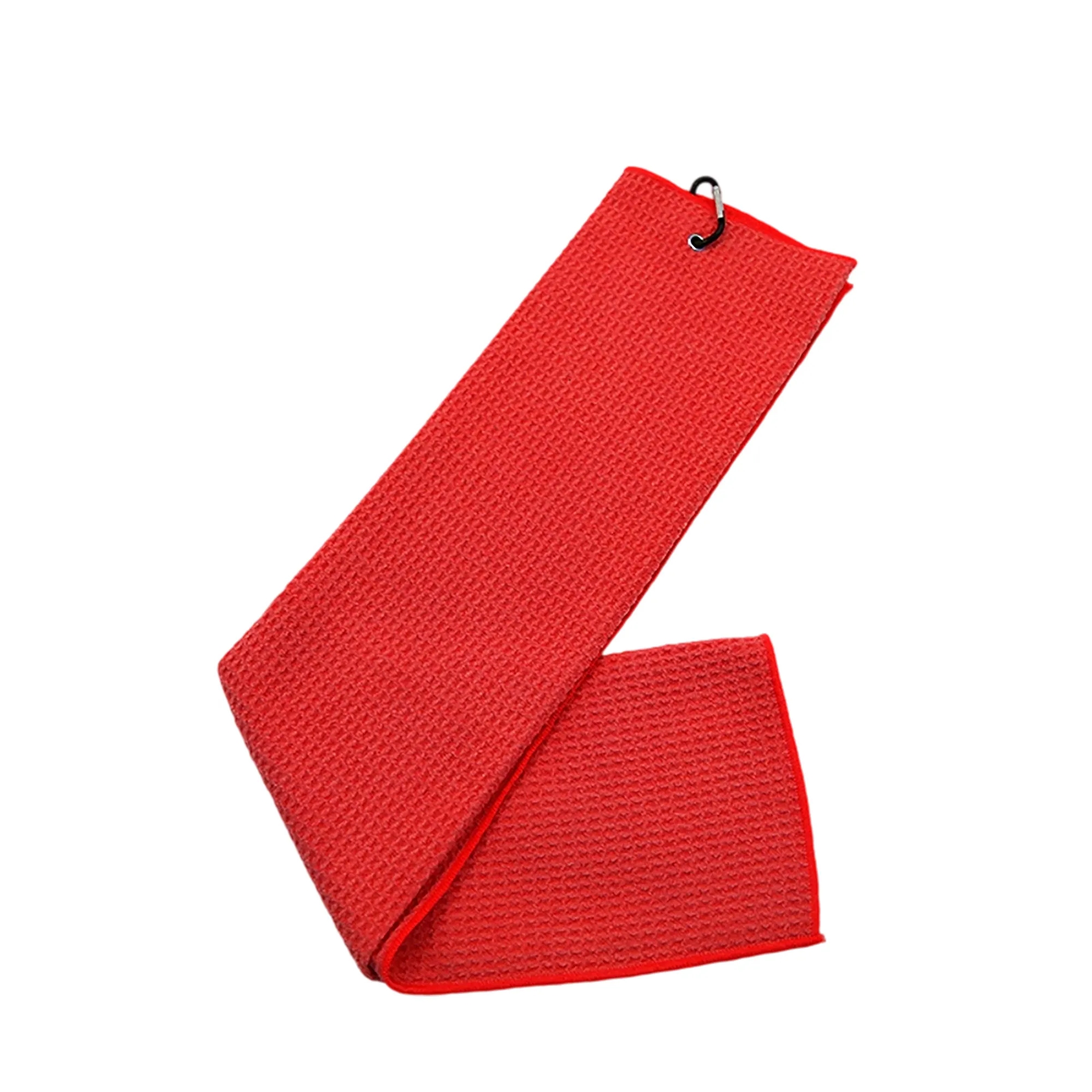 Microfiber Golf Towel with Metal Buckle for Outdoor Sports 18