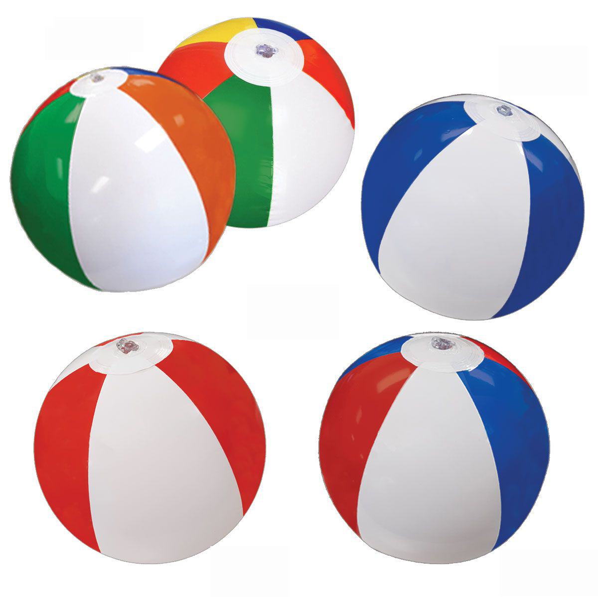 12" Delightful & Fun Inflatable Beach Ball 3