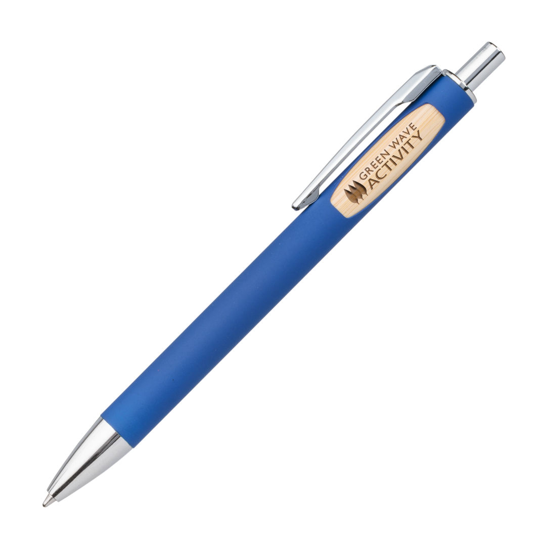 Sylvia Clicker Pen w/Bamboo Accent 4