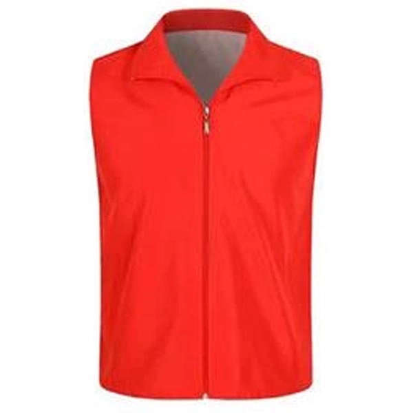 Custom Polyester Sleeveless Work Volunteer Vest 6