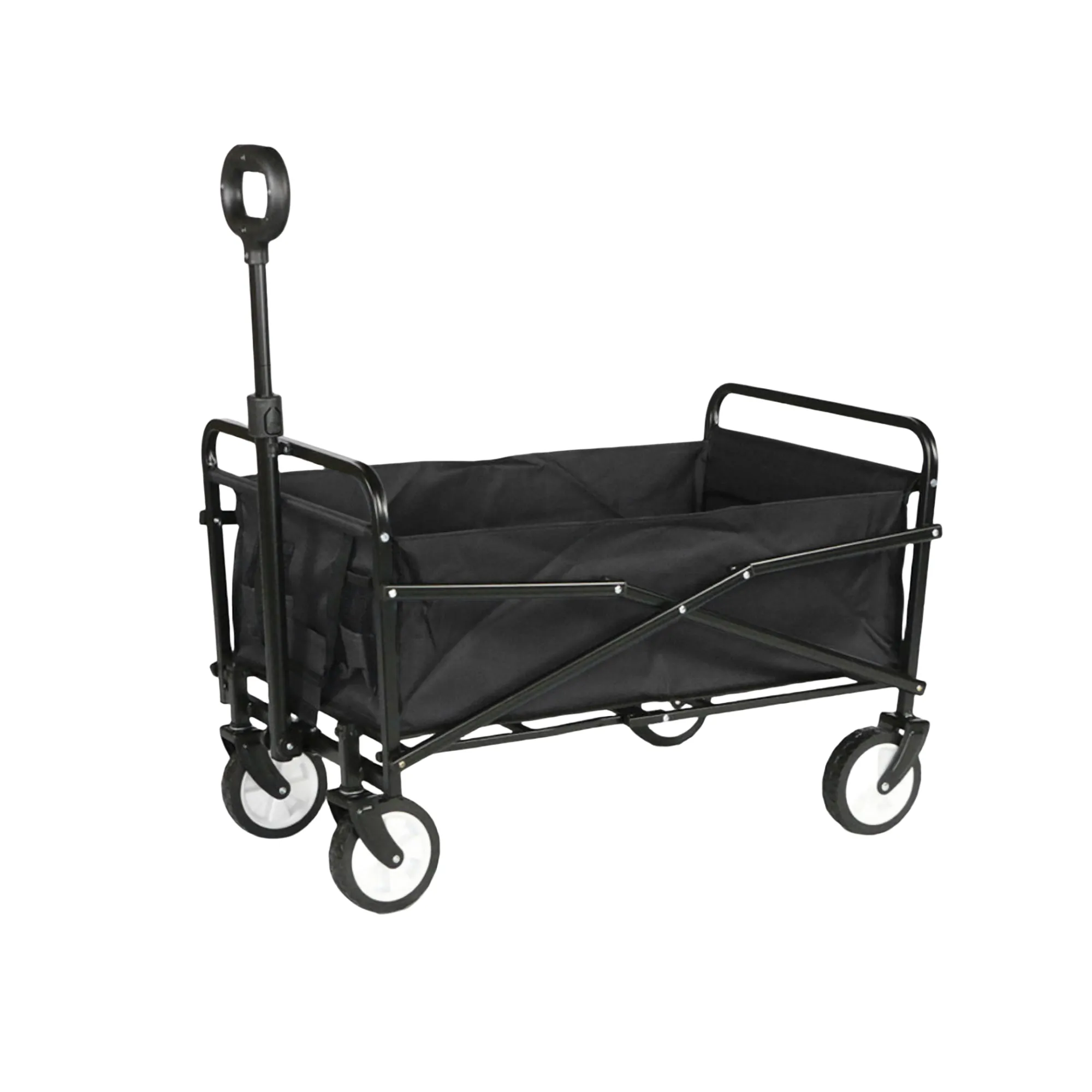Collapsible Folding Utility Cart w/Beach Wheels 6