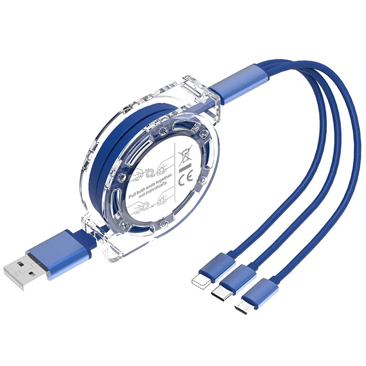 Durable 3 in 1 USB Charging Cable For Daily Carry 2