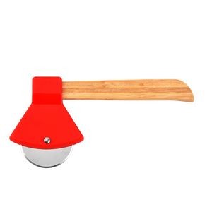 Axe Shaped Pizza Cutter Sharp Stainless Steel Blade 4
