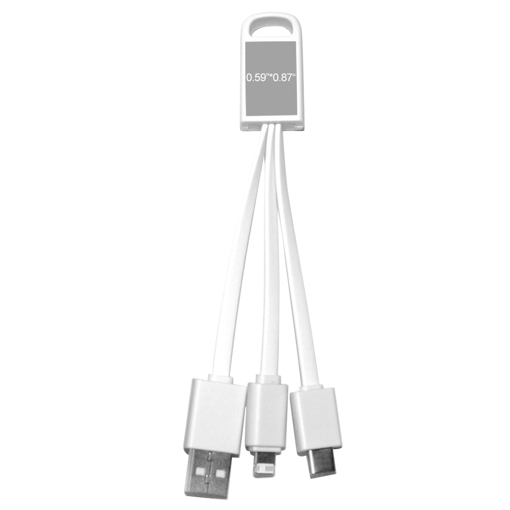 Lehmann 3-in-1 Charging Cables with 3 Tips