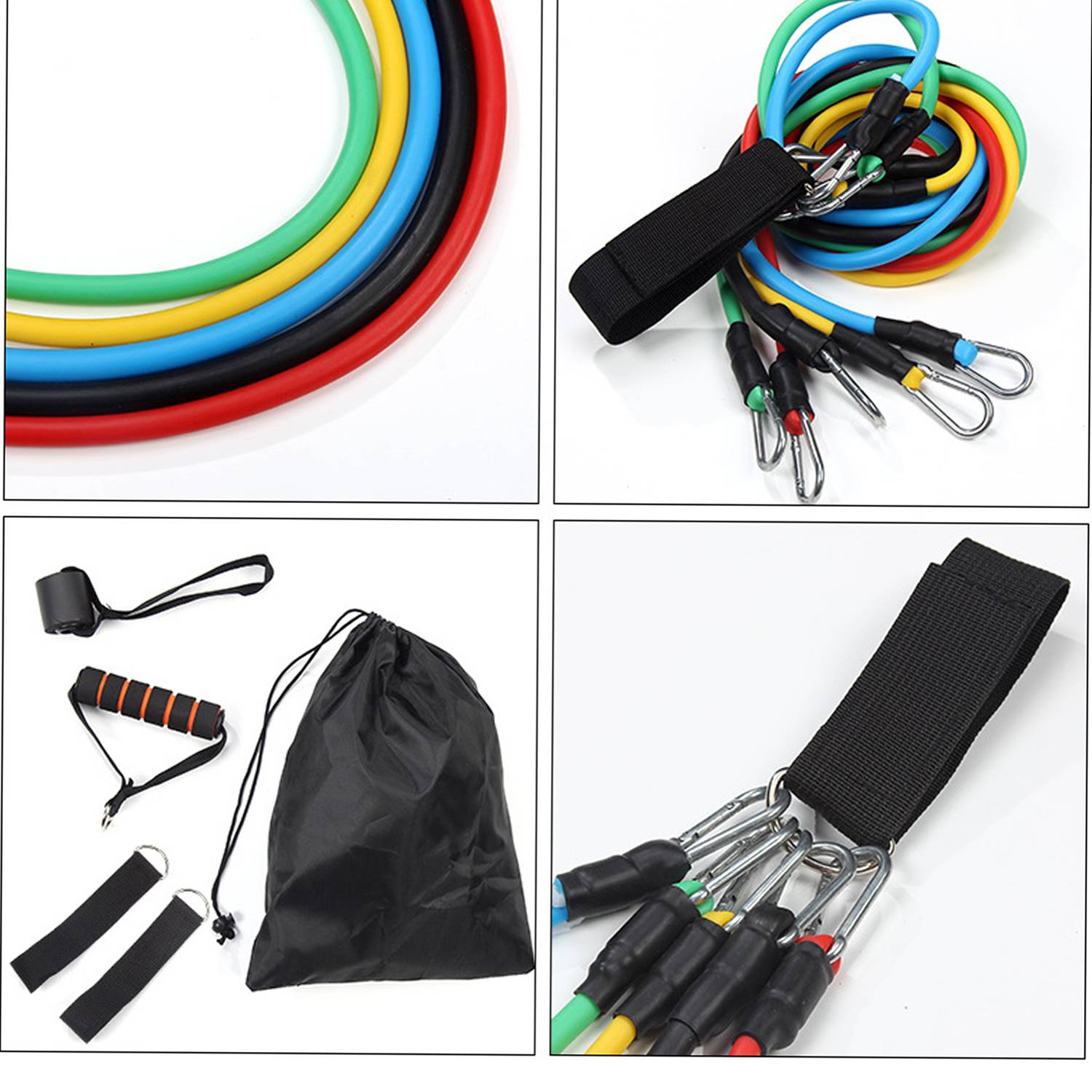 11 Piece Multi-Functional Muscle Training Rope Set 3