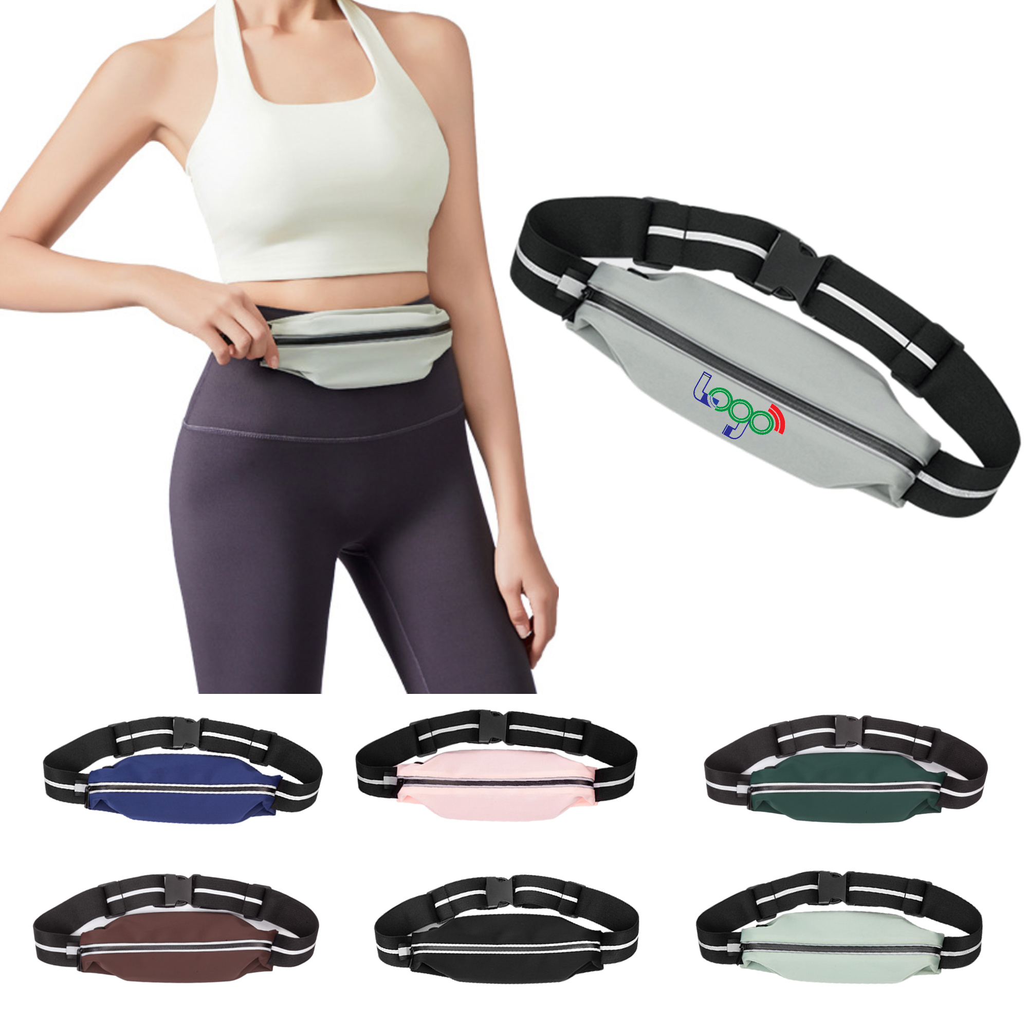 Full Color Fashionable Sports Fanny Pack Cycling Bag MOQ 50 3