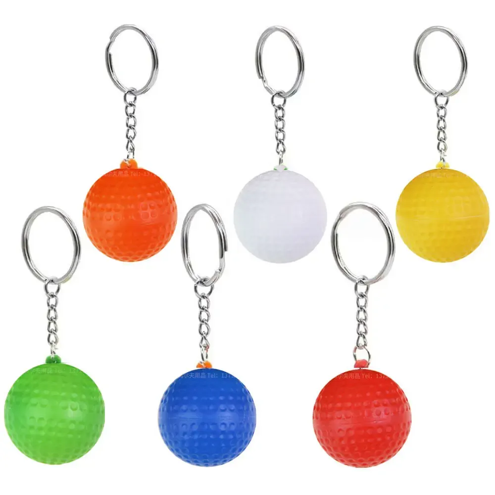 Golf Ball Stress Reliever Key Chain 7
