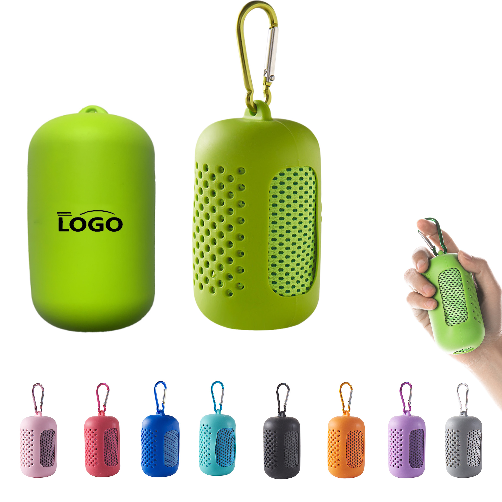 Cooling Towel With Silicone Case 5